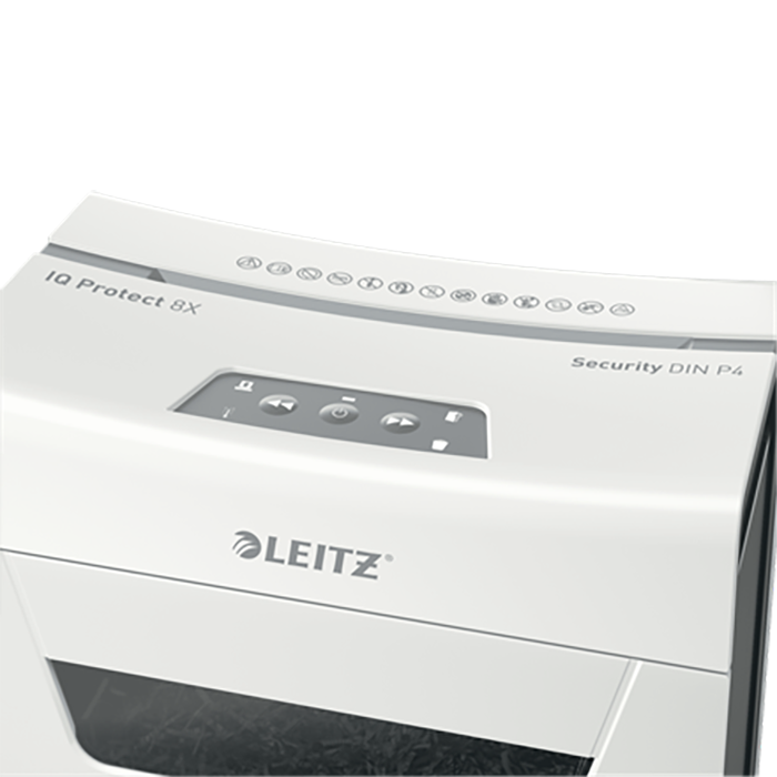 Load image into Gallery viewer, Leitz Protect 8 Cross-cut (4x40mm) 8-Sheet Shredder
