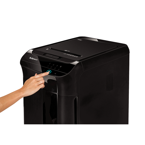 Load image into Gallery viewer, Fellowes AutoMax™ 350C Cross-cut (4x38mm) 350 Sheets Auto Shredder
