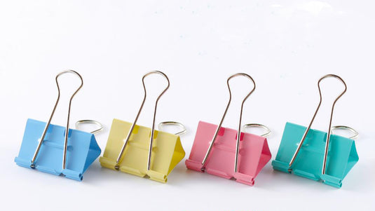 Motarro Color Binder Clips