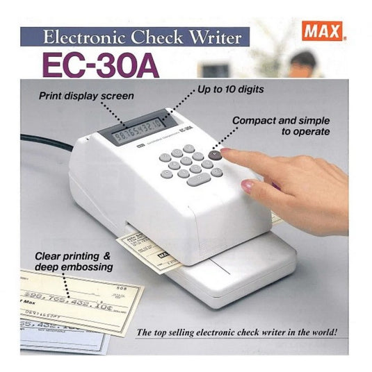 Max EC-30A Electronic Check Writer