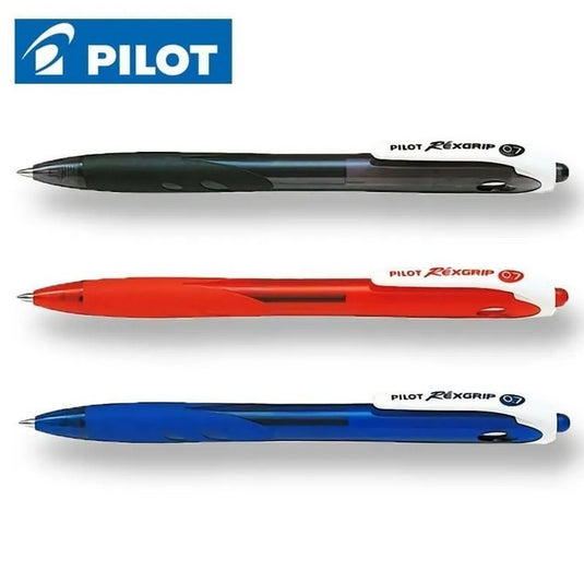 Pilot 0.7 RexGrip Retractable Ball Pen (BRG-10F)