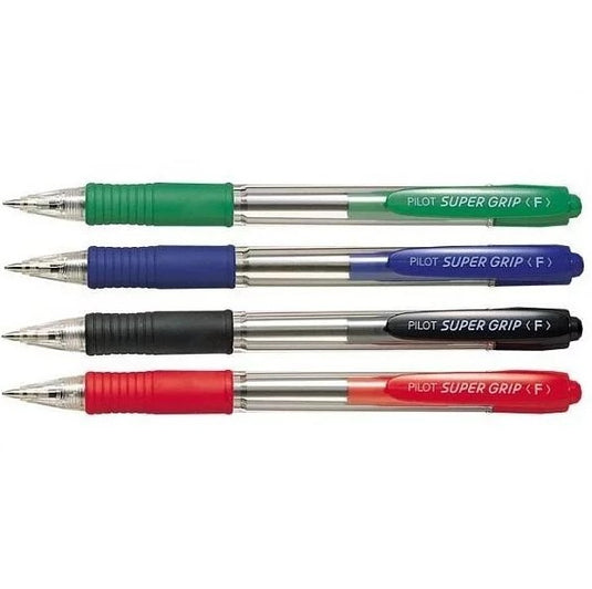 Pilot Super Grip (F) Retractable Ball Pen (BPGP-10R-F)