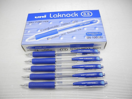 Uni SN-100 0.5mm Retractable Ball Pen (12 pcs)