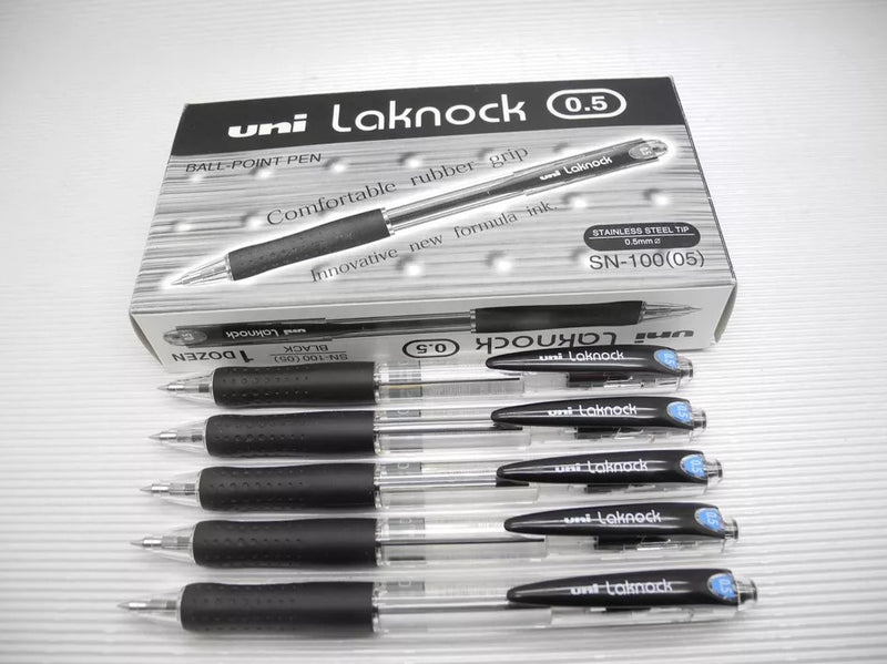 Load image into Gallery viewer, Uni SN-100 0.5mm Retractable Ball Pen (12 pcs)
