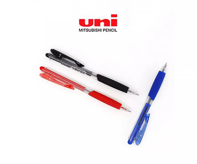 Uni SN-118 Laknock Retractable Ball Pen (10 pcs)