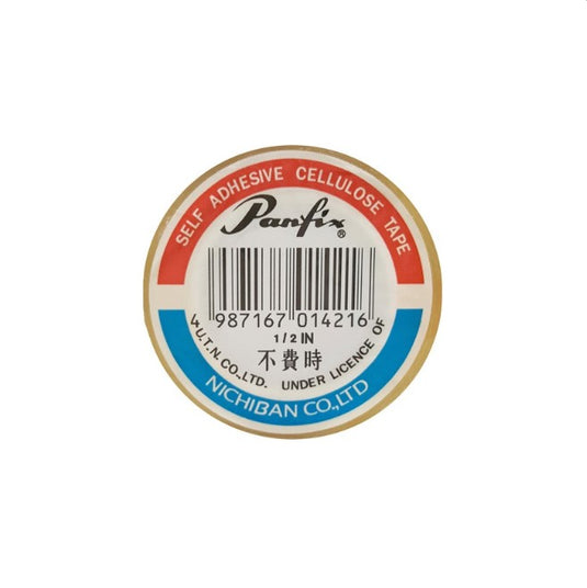 Panfix Cellulose Tape 1/2"x25yds (12 pcs)