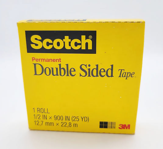 3M Scotch 665 Double Side Tape 1/2"x25yds