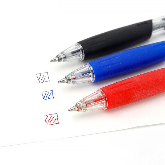 Uni SN-118 Laknock Retractable Ball Pen (10 pcs)