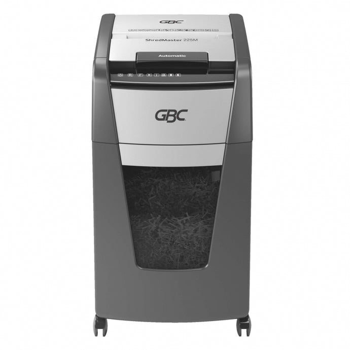 GBC ShredMaster 225M [2*15mm] 225 Sheets Auto Shredder