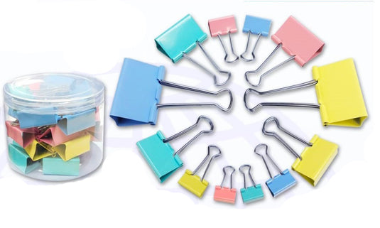 Motarro Color Binder Clips