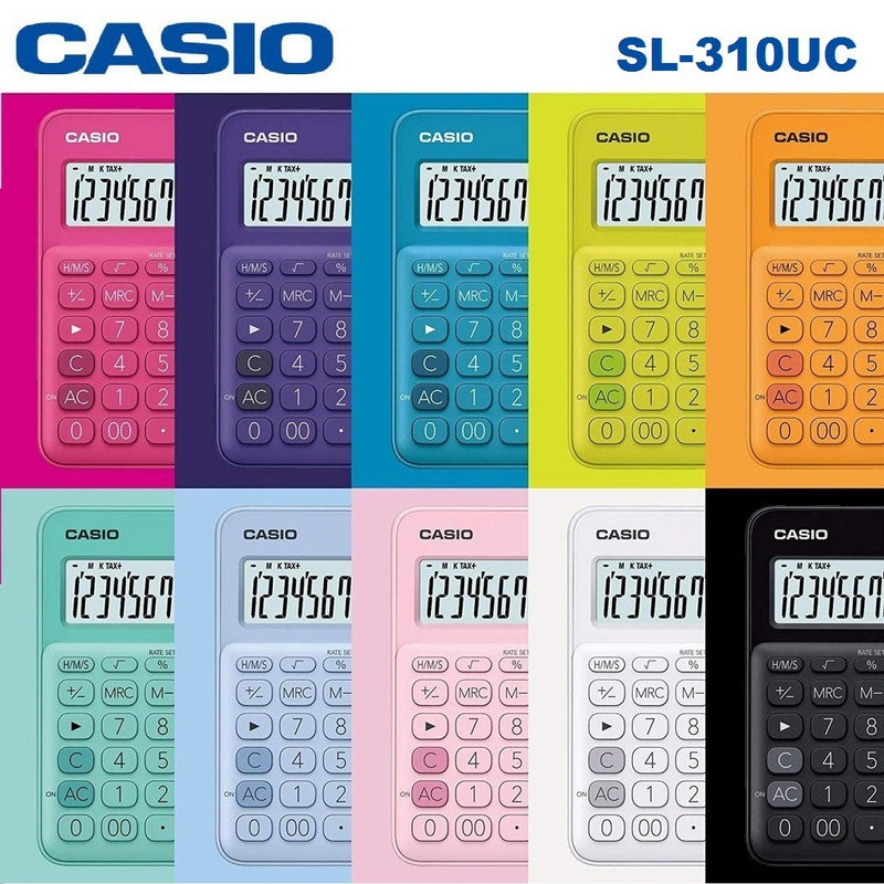 將圖像加載到圖庫查看器中，Casio SL-310UC 10位數計算機
