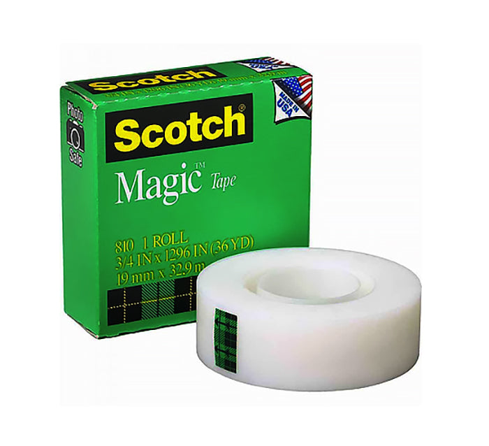 將圖像加載到圖庫查看器中，3M Scotch 810 思高牌隱形膠紙- 3/4&quot;x36yds
