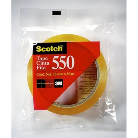 3M 550 Adhesive Tapes 3/4"x25m