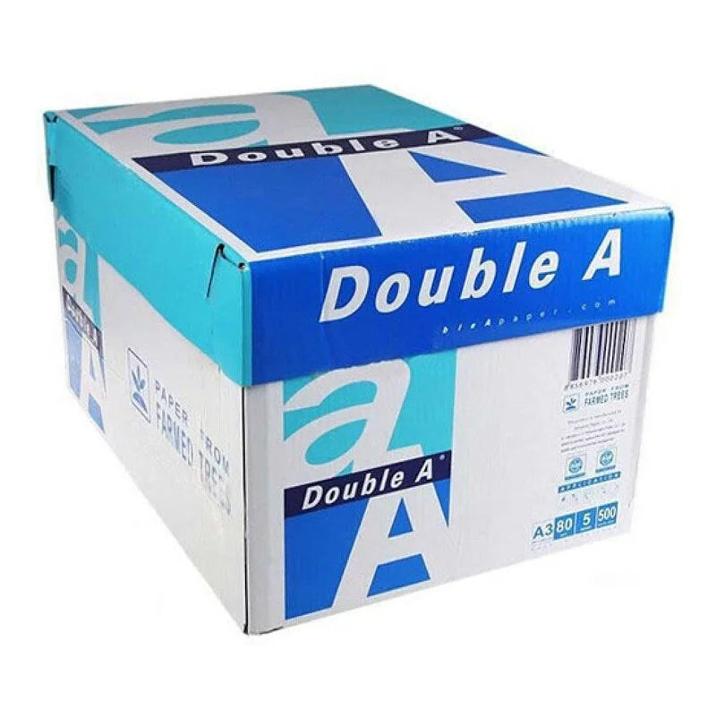 將圖像加載到圖庫查看器中，Double A Copy Paper 白色 A3 影印紙 (80g / 5包裝)
