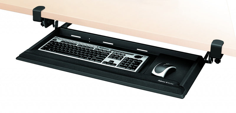 Load image into Gallery viewer, Fellowes FW80383 Designer Suites Deskready Keyboard Drawer 
