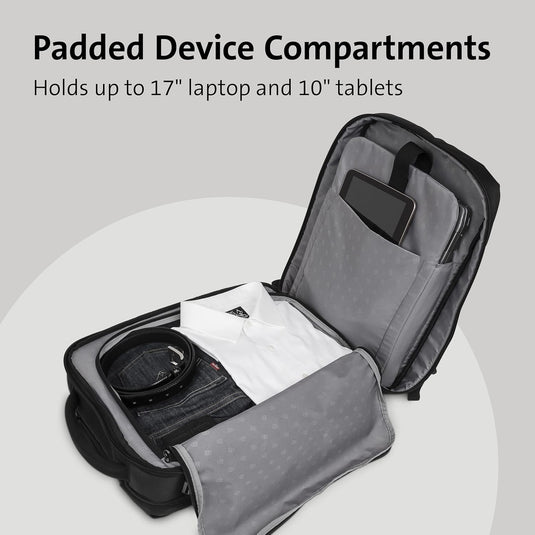 Kensington K98618WW SecureTrek 17" Laptop OverNight BackPack