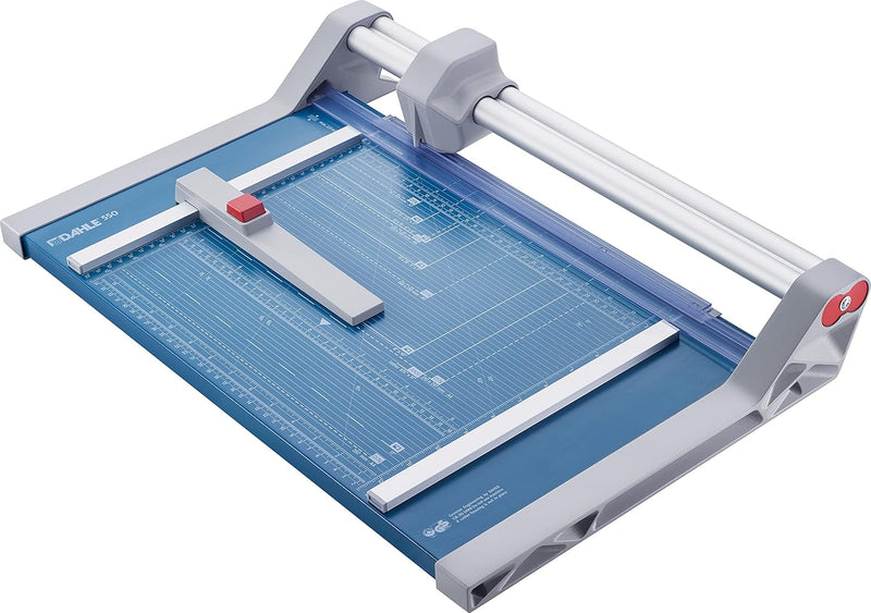 將圖像加載到圖庫查看器中，Dahle 550 A4 360mm 專業滾輪式切紙器
