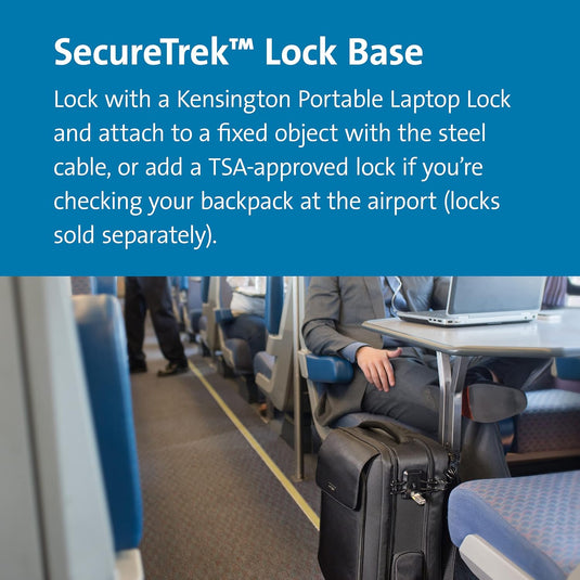 Kensington K98618WW SecureTrek 17" Laptop OverNight BackPack
