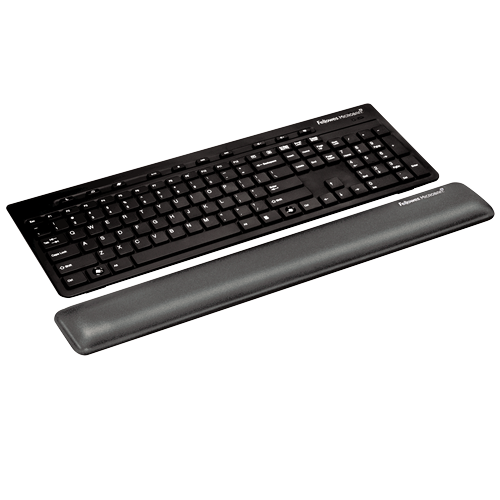 Fellowes Microban® FW9175101 Comfort Gel Wrist Rest & Mouse Pad