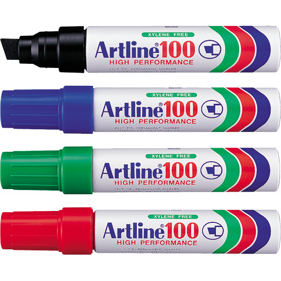 Artline 100 特粗箱頭筆