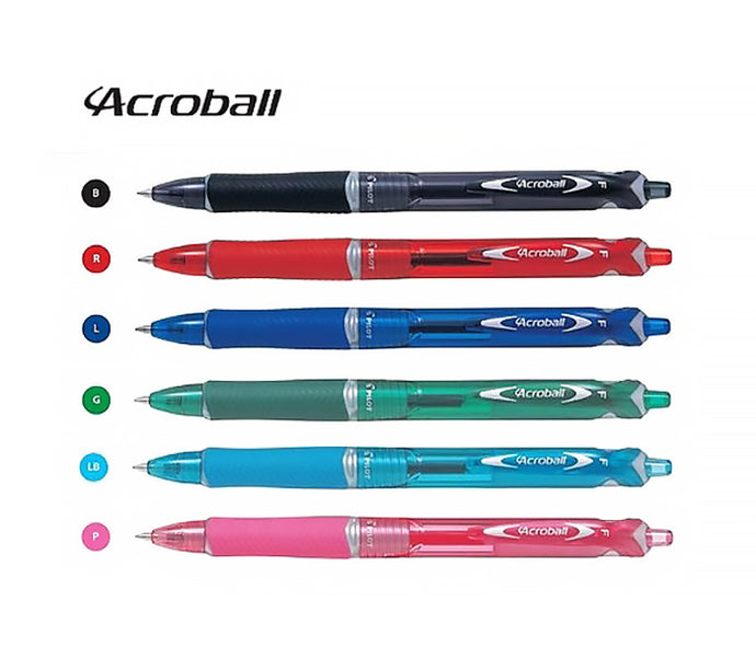 Pilot 按製原子筆 Acroball (Fine 0.7)