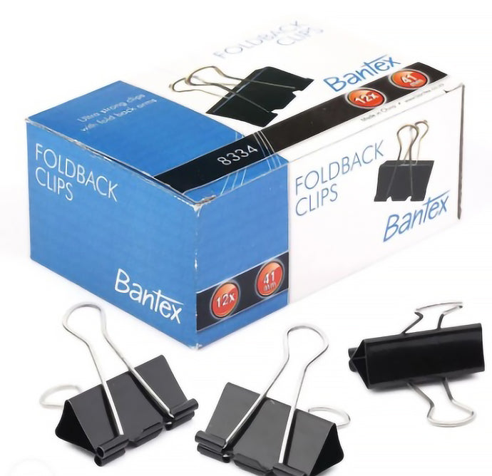 Bantex Foldback Clip 