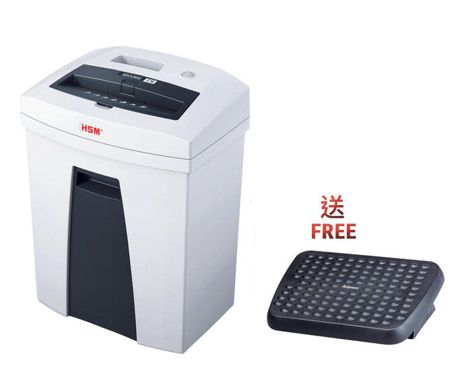 HSM Securio C16 粒狀 (4x25mm) 6張 碎紙機 + Footrest