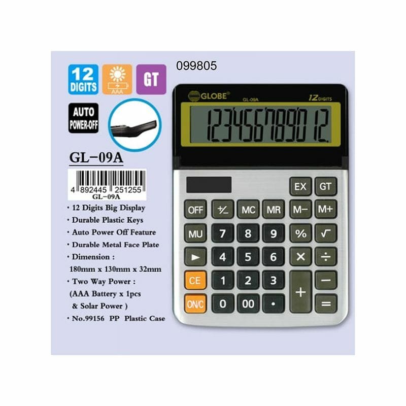 Load image into Gallery viewer, Globe GA-22C Desk-Top Calculators (12 digits)
