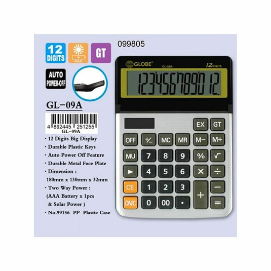 Globe GA-22C Desk-Top Calculators (12 digits)