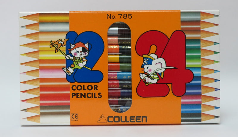 Load image into Gallery viewer, Colleen (12pcs=24-col) Polycolour Pencil (785-24)
