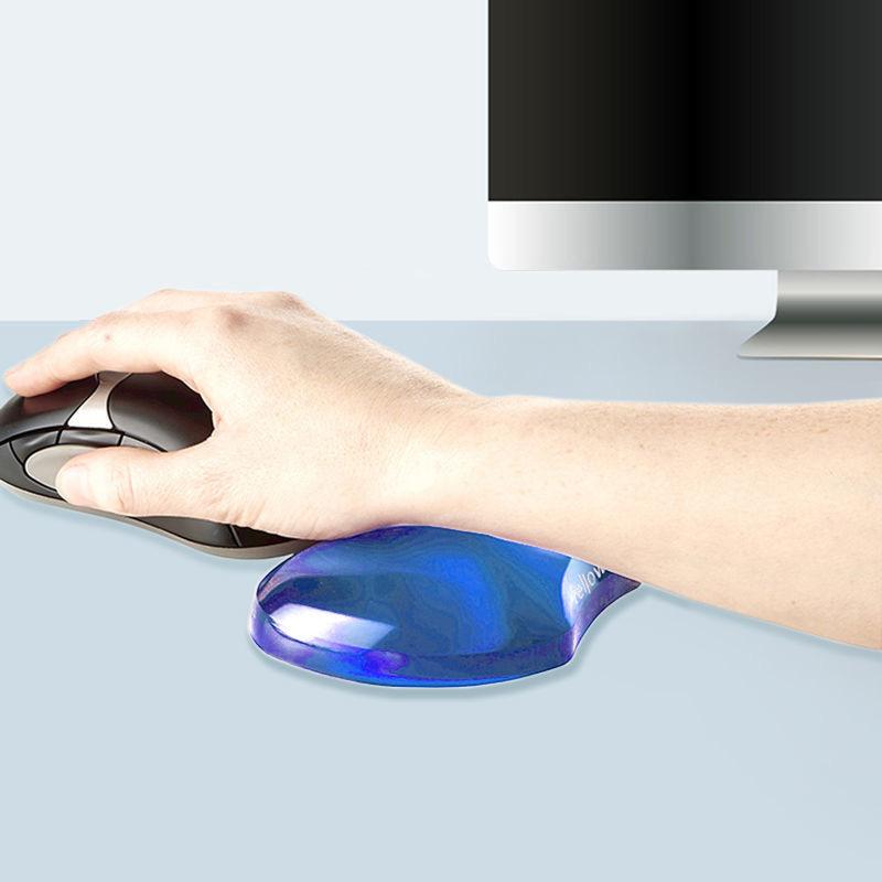 Load image into Gallery viewer, Fellowes FW91177 Crystal Gel Wrist Rest (Blue)
