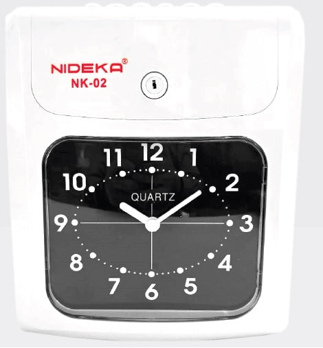 Nideka NK-02全自動雙色6欄打咭鐘