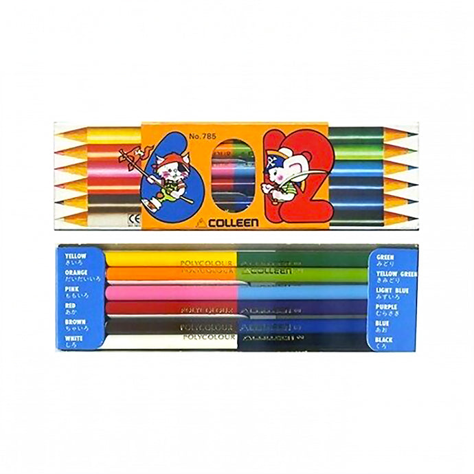 Colleen (6pcs=12-col) Polycolour Pencil (785-12)