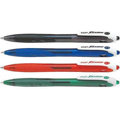 Pilot 0.7 RexGrip Retractable Ball Pen (BRG-10F)