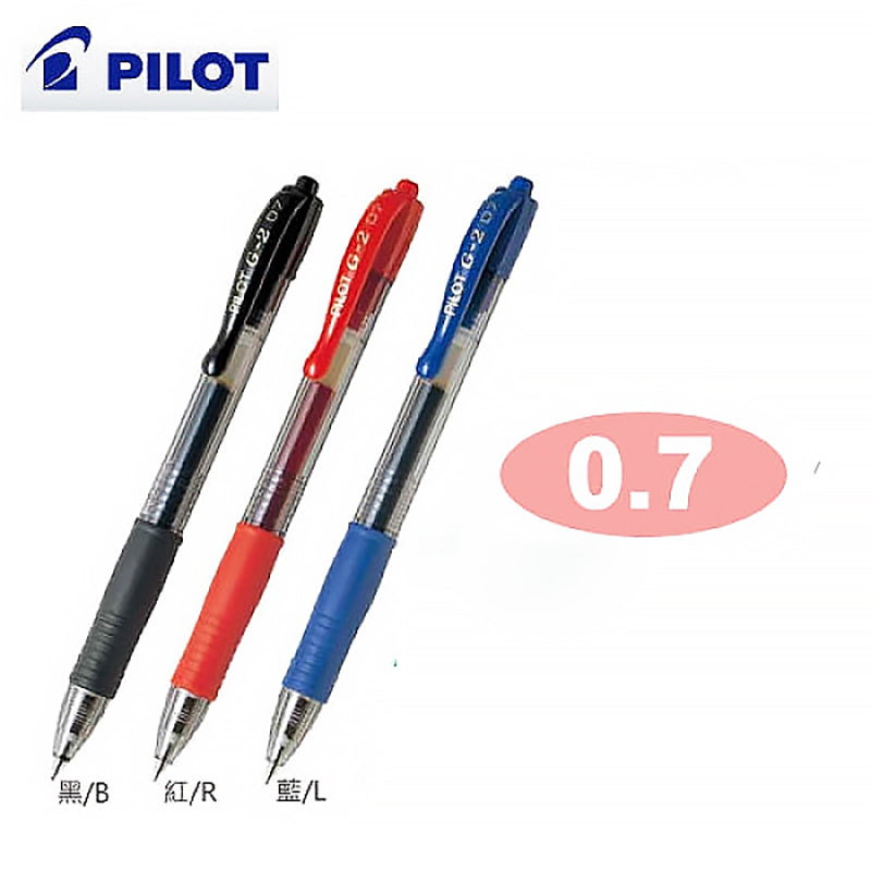 將圖像加載到圖庫查看器中，Pilot G-2 (0.7) 按製啫喱筆
