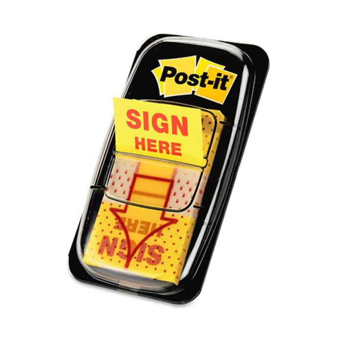 3M 680-9 Post-it Sign Here 話事旗仔