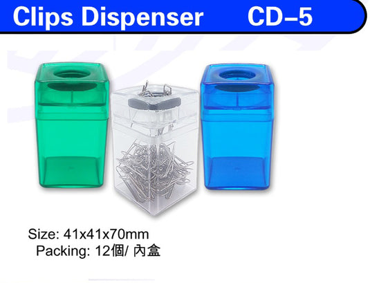 Globe CD5 Magnetic Clip Dispenser (12pcs)