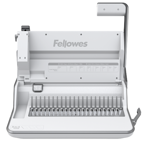 Fellowes Lyra 三合一手動膠圈釘裝機