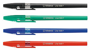 Stabilo 808F 0.7mm 原子筆