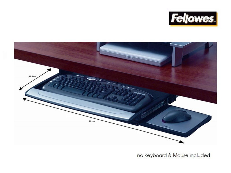 將圖像加載到圖庫查看器中，Fellowes FW8031201 Office Suites Deluxe Kevboard Manager 鑽檯式鍵盤托
