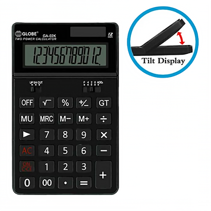 Load image into Gallery viewer, Globe GA-02K Desk-Top Calculators (12 digits)
