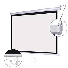 Load image into Gallery viewer, 3Victor Wall Mounted Manual Projection Screen (1:1)
