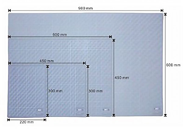 MIT A2 界板 / Cutting Mat (透明 450 x 600 x 3mm) (CM4560)