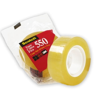 3M 550 Adhesive Tapes 3/4"x25m