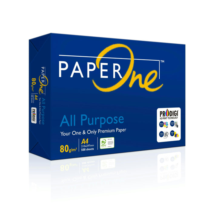 Paper One  A4 Copy paper (80gsm /5 Packs)