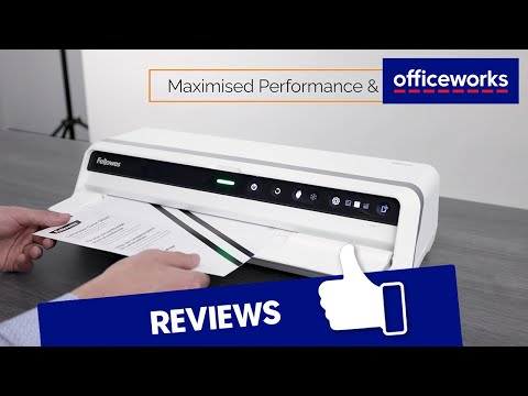 Load and play video in Gallery viewer, Fellowes Laminator Jupiter A3 
