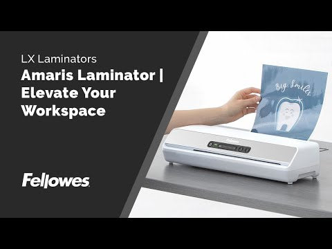 Load and play video in Gallery viewer, Fellowes Laminator Amaris A3 
