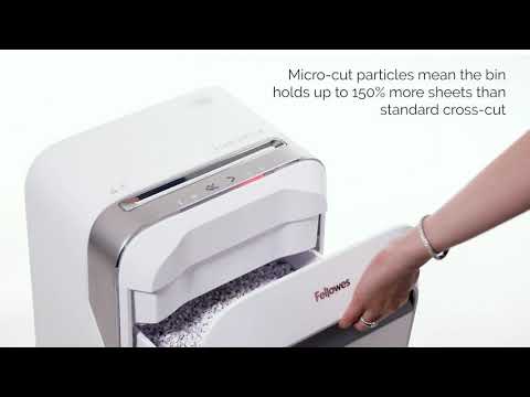 Load and play video in Gallery viewer, Fellowes Powershred® LX211 Micro Cut(2x12mm) 15 Sheets Shredder
