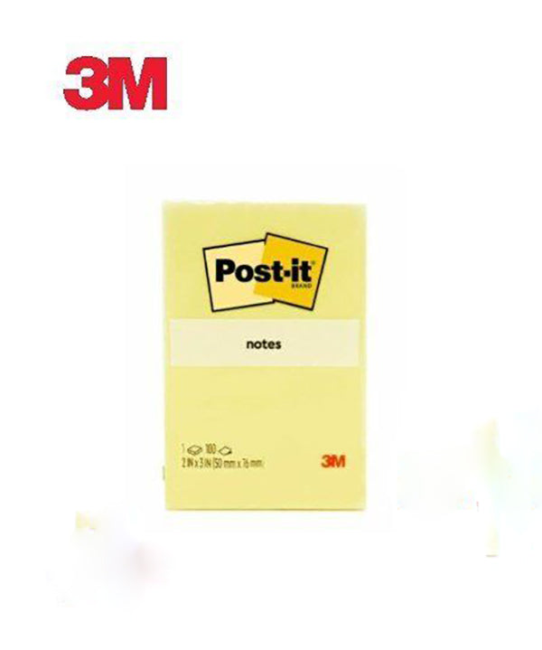 將圖像加載到圖庫查看器中，3M Post-it 656 黃色報事貼 2&quot; x 3&quot;
