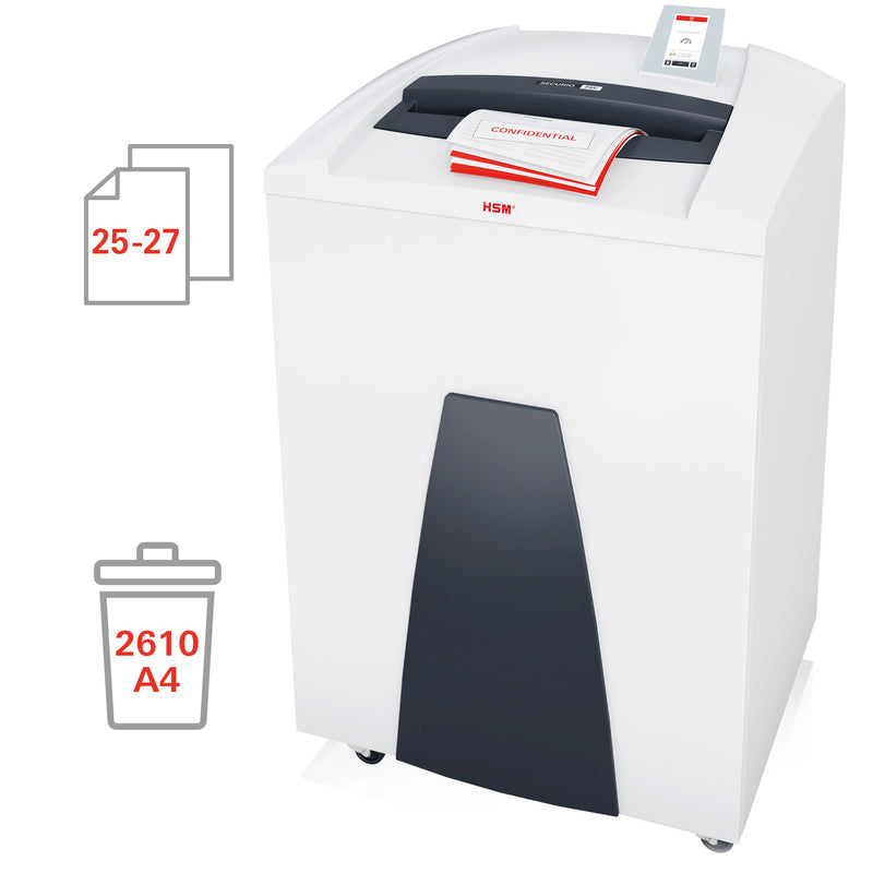Load image into Gallery viewer, HSM Securio P44i Mirco-cut (1.9x15mm) 25-27 Sheets Shredder
